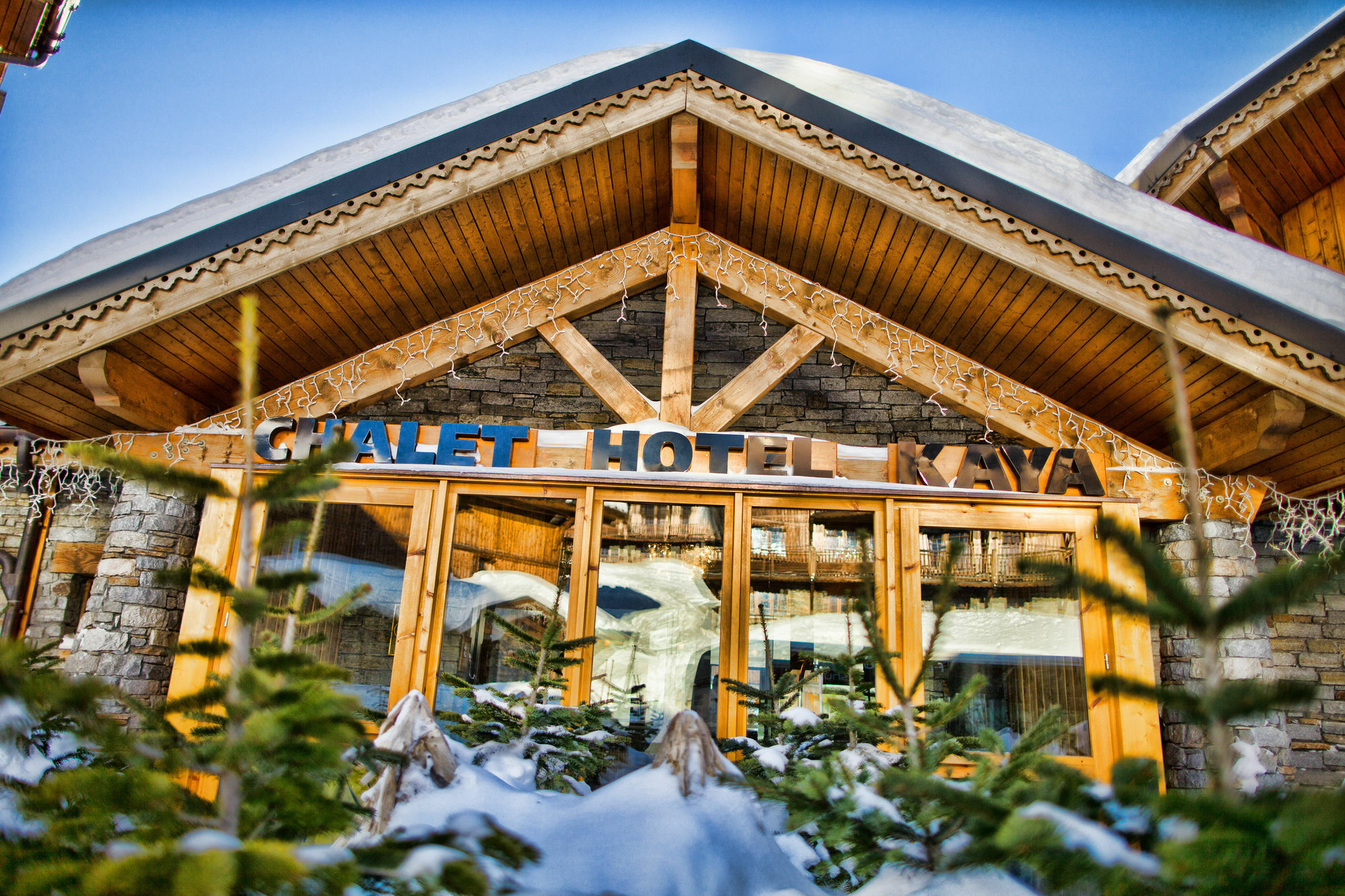 Chalet Hotel Kaya Saint-Martin-de-Belleville Exterior foto