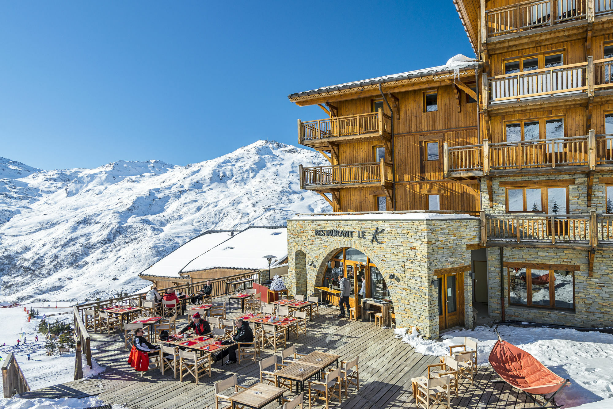 Chalet Hotel Kaya Saint-Martin-de-Belleville Exterior foto
