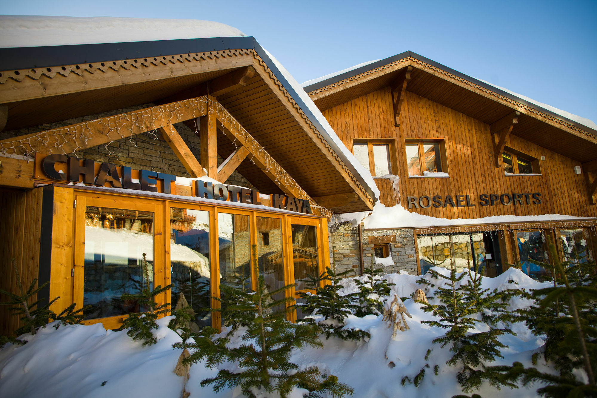 Chalet Hotel Kaya Saint-Martin-de-Belleville Exterior foto